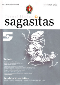 Image of Jurnal Ilmiah Sagasitas, Vol. 2 No. 2, September 2006