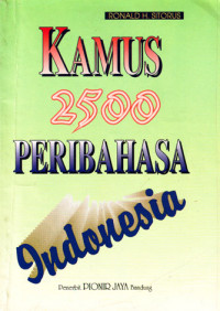 Image of Kamus 2500 Peribahasa Indonesia (1993)