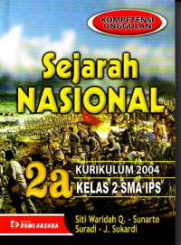Image of Sejarah Nasional 2a : Untuk SMA Kelas 2 IPS (2005)