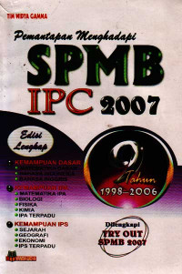 Image of Pemantapan Menghadapi SPMB IPC 2007 - 9 Tahun 1998-2006 (2006)
