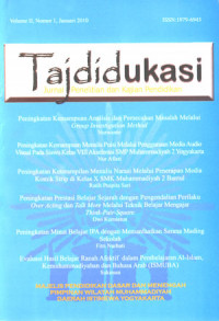 Image of Tajdidukasi: Jurnal Penelitian Dan Kajian Pendidikan