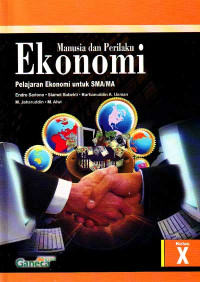 Image of Manusia dan Perilaku Ekonomi : Untuk SMA/MA Kelas X (2007)