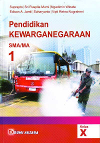 Image of Pendidikan Kewarganegaraan 1 : Kelas X SMA/MA (2007)