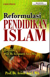 Image of Reformulasi Pendidikan Islam (2007)