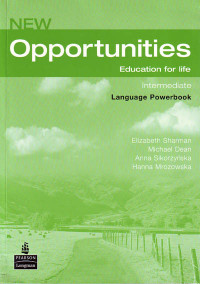 Image of New Opportunitis : Education for life Intermediate Language Powerbook (2007)