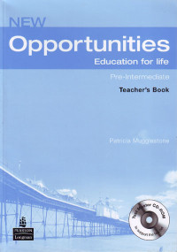 Image of New Opportunities : Education for life Pre-Intermediate Teacher's Book (2007)