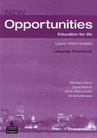 Image of New Opportunities : Education for life Upper Intermediate Language Powerbook (2006)
