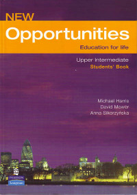 Image of New Opportunities : Education for life Upper Intermediate Students' Book (2006)