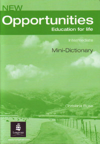 Image of New Opportunities : Education for life Intermediate Mini-Dictionary (2006)