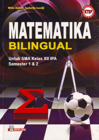 Image of Matematika Bilingual : Untuk SMA Kelas XII IPA Semester 1 & 2, KTSP (2008)