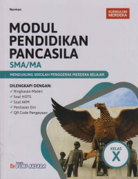 Image of Modul Pendidikan Pancasila SMA/MA kelas X