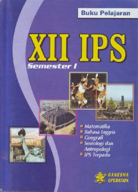 Image of Buku pelajaran XII IPS semester I