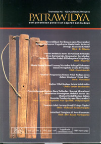 Image of Patrawidya: Seri Penerbitan Penelitian Sejarah Dan Budaya