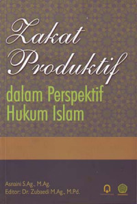 Image of Zakat produktif dalam perpektif hukum Islam