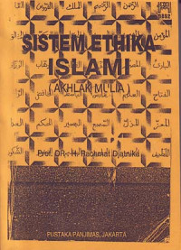 Image of Sistem Etika Islami ( Akhlak Mulia )