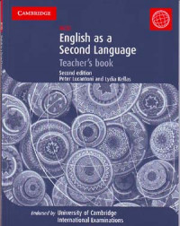 Image of English as a Second Language: Teachers book