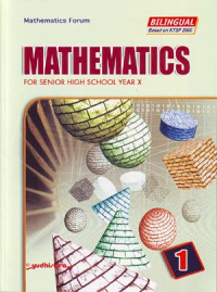 Image of Mathematics Bilingual Senior High School. Year X.