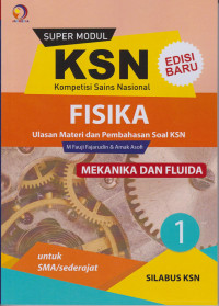 Image of Super Modul KSN SMA Fisika Makanika dan Fluida