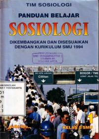 Image of Panduan Belajar Sosiologi 1 : Untuk Kelas 2 SMU (cet.3, 1997)