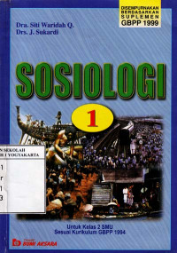 Image of Sosiologi 1 : Untuk Kelas 2 SMU (2000)