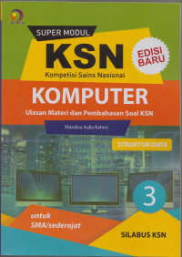 Image of Super modul KSN SMA komputer struktur data