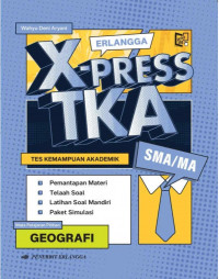 Image of Erlangga X-press TKA SMA/MA Geografi