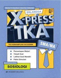 Image of Erlangga X-press TKA SMA/MA Sosiologi