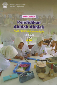 Image of Pendidikan Akidah Akhlak SMA/SMK Muhammadiyah Kelas XII