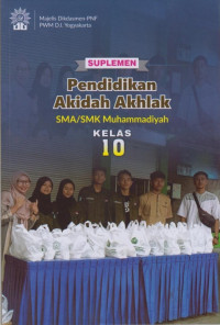 Image of Pendidikan Akidah Akhlak SMA/SMK Muhammadiyah Kelas 10