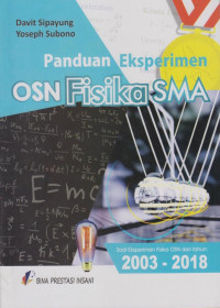 Image of Panduan Eksperimen OSN Fisika SMA