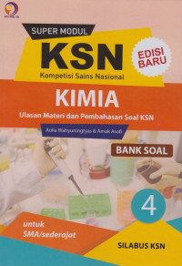 Image of Super modul KSN SMA bank soal kimia