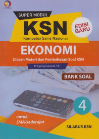 Image of Super modul KSN SMA bank soal ekonomi