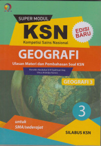 Image of Super modul KSN SMA geografi jilid 3