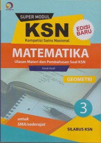 Image of Super modul KSN SMA matematika geometri