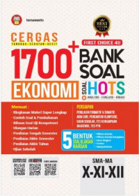 Image of Cergas 1700+ Bank Soal SMA/MA X-XI-XII Ekonomi