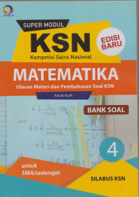 Image of Super modul bank soal matematika KSN SMA